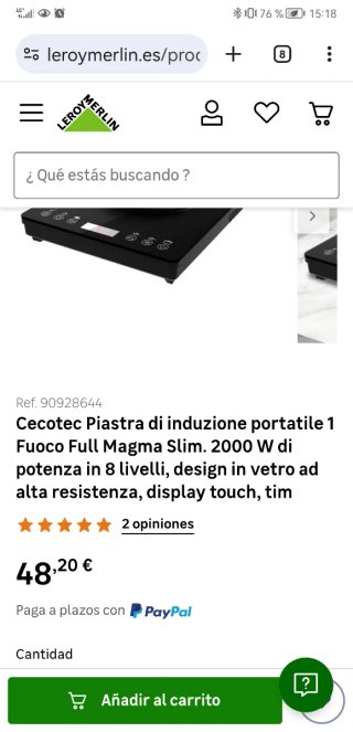 Placa induccion cecotec