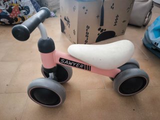 Bicicleta infantil SAWYER rosa