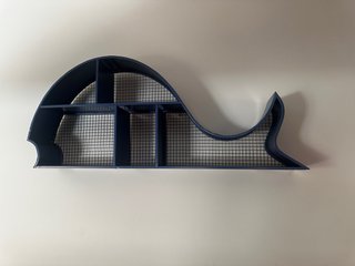 Estantería Pez Azul Flotante