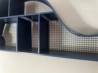 Estantería Pez Azul Flotante
