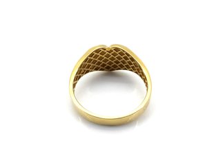 Sello Oro 18K Corazón tipo Versace
