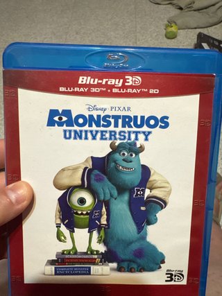 Blu-ray 3D Monsters University Español