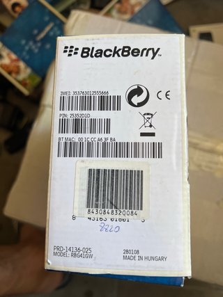 Blackberry 8820 Negro