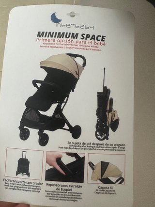 Silla de paseo Interbaby Minimum Space