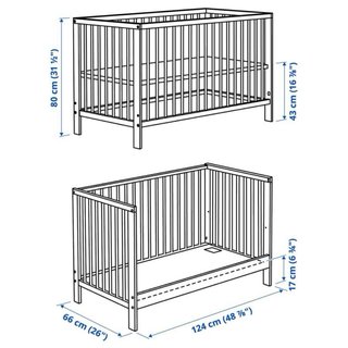 Cuna Ikea Gulliver Blanca