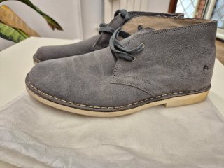 Scarpe Lumberjack grigie scamosciate