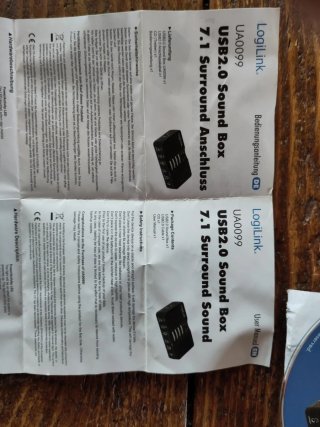 LogiLink Soundbox USB 2.0 7.1 Surround