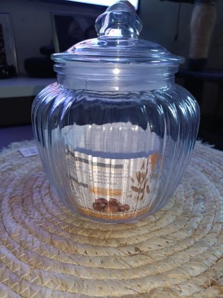 Bombonera/Tarro Galletas + Mantel