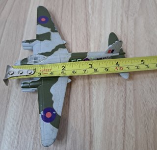 Modellino Aereo Militare RAF Camouflage Vintage