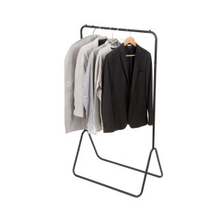 Perchero negro 80x44x147,5 cm