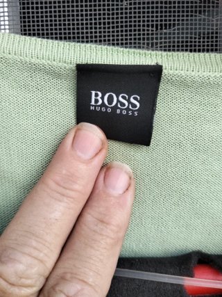 Jersey Hugo Boss Verde V-Neck