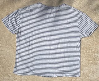 Camiseta Mickey Mouse Rayas Stradivarius Talla S