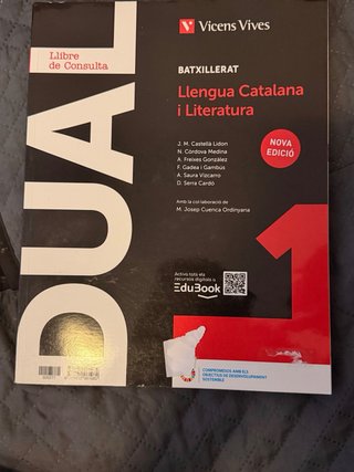 Dual 1. Llengua Catalana i Literatura. Llibre c...
