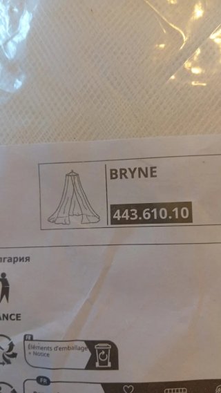 2 Mosquiteras de techo IKEA BRYNE