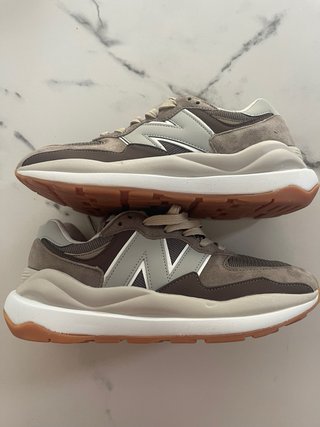 Zapatillas New Balance 57/40 Beige/Marrón
