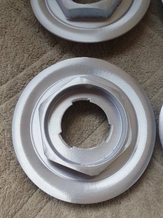 Tapas Centrales 3D para Llantas BBS en 15 pulgadas