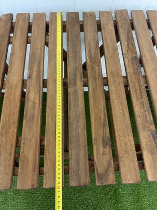 Mesa y Sillas Teca Plegables