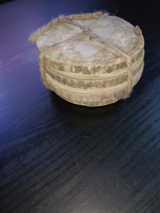 Posavasos madera natural rústicos