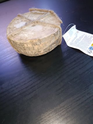Posavasos madera natural rústicos