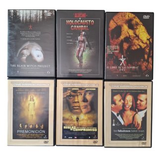 Lote Películas DVD Español