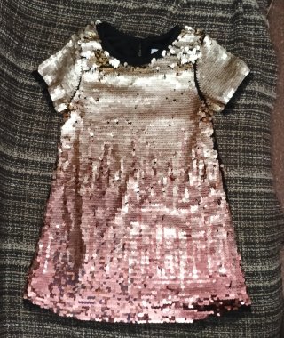 Vestido lentejuelas Talla 3-4