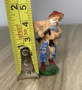 Statuina Zampognaro Vintage Presepe PVC