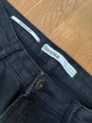 Pantalones campana negros