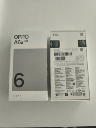 OPPO A6X, 5G, 256GB bat. 6100mAh, Pantalla 6,75".