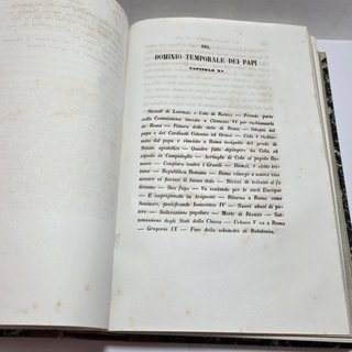 Libro Antico 1861 Del Dominio Temporale Dei Papi