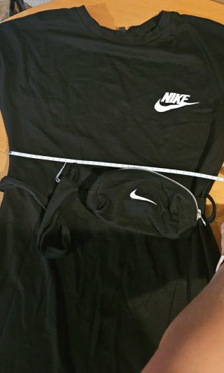 Vestido deportivo Nike con riñonera M pequeña