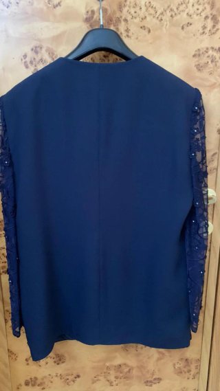 Giacca Miss Mara vintage tg 52 blu