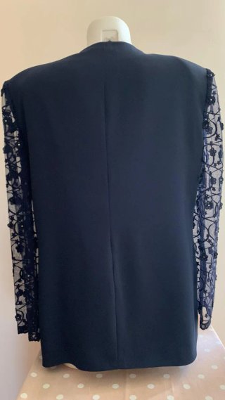 Giacca Miss Mara vintage tg 52 blu