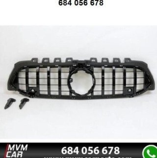 Parrilla Mercedes W177 / V177 GTR Cámara 360 Negro