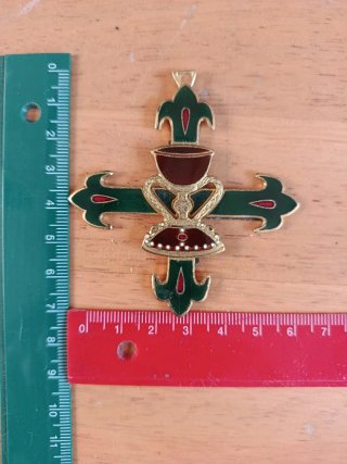 Medalla Orden Santo Cáliz Valencia Esmaltada