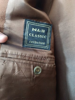 Americana Chaqueta Hombre Marrón