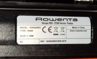 ROWENTA ASPIRADORA ESCOBA ELÉCTRICA 25.2 V