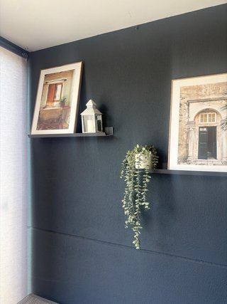 Mueble recibidor gris Ikea