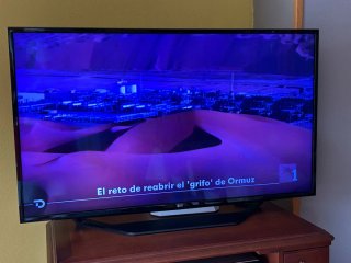 Televisión LG 43 Negra