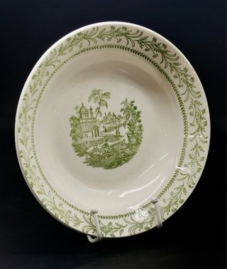 Plato hondo Cartuja de Sevilla Pickman no-75