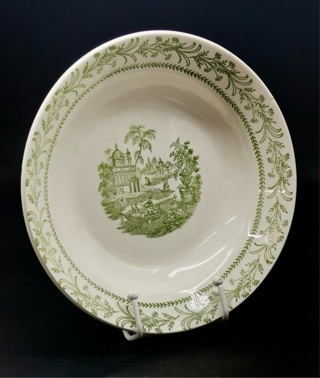 Plato hondo Cartuja de Sevilla Pickman no-75