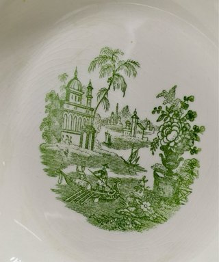 Plato hondo Cartuja de Sevilla Pickman no-75