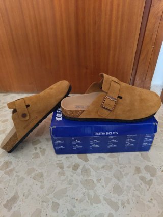 Sandalias Birkenstock Beige/Marrón