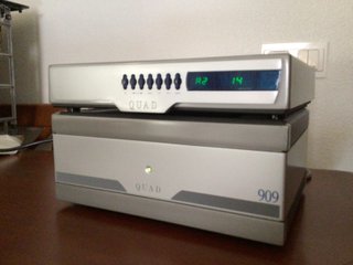 Amplificador Quad 909 y Previo 99