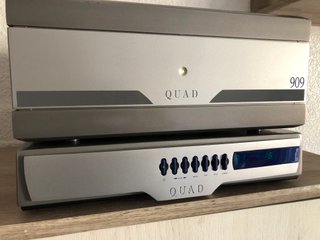 Amplificador Quad 909 y Previo 99