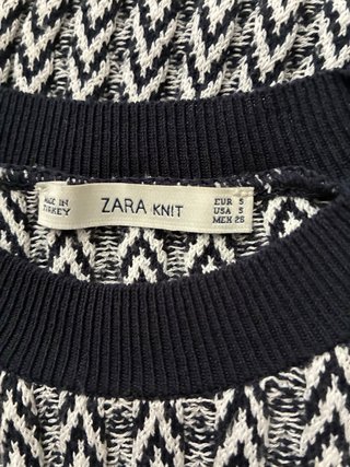 Jersey  largo con aberturas Zara