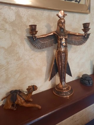 Figuras Decoración Egipcia/ Colección Egiptologia