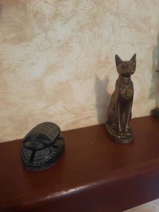 Figuras Decoración Egipcia/ Colección Egiptologia