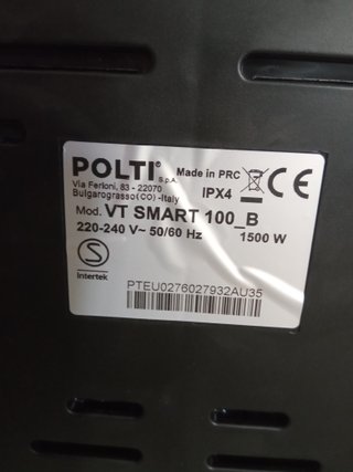 Vaporeta Polti Vaporetto Smart 100_B