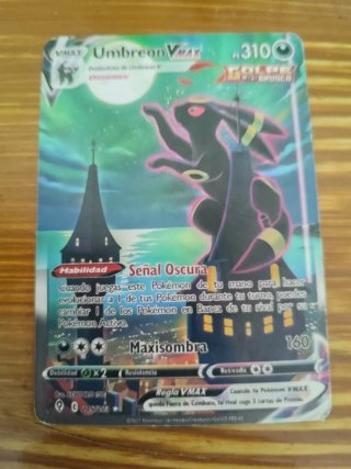 Carta Pokémon Umbreon VMAX 310 HP