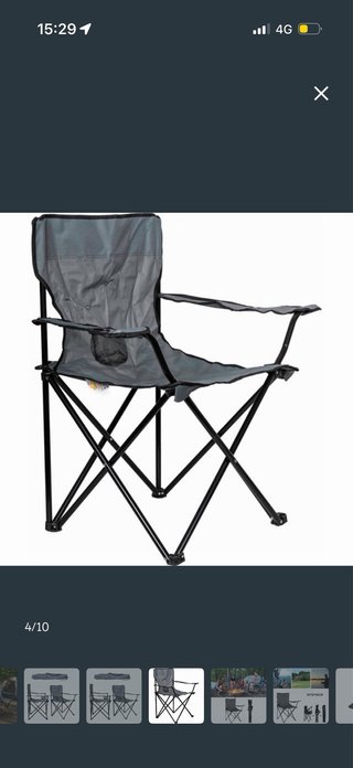 Pack 2 Sillas Plegables Camping
